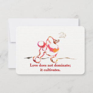 Convites de Poodle