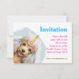 Convites de Poodle