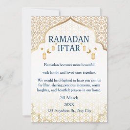 Convites de Ramadan Mubarak – Iftar de Família Ele