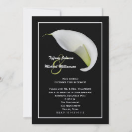 Convites de Recepção Após o Casamento