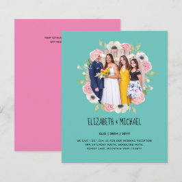 Convites de Recepção de Casamento com Foto em Alta