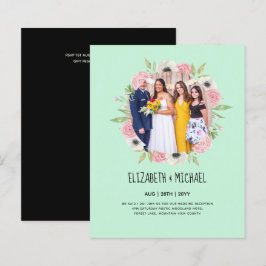 Convites de Recepção de Casamento FOTOGRAFIA Tendê