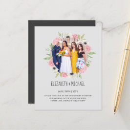 Convites de Recepção de Casamento PHOTO em Alta no