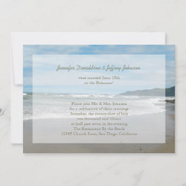 Convites de Recepção de Pós-Casamento