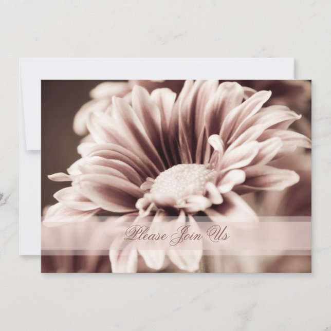 Convites de Renovação de Vow de Casamento Floral R (Frente)