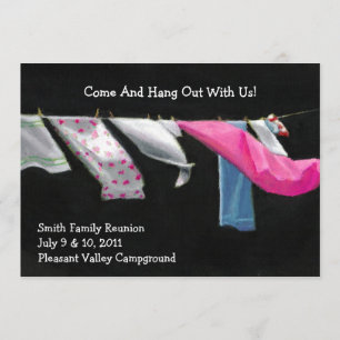 Convites de Reunião da Família: Desligar (Lavagem)