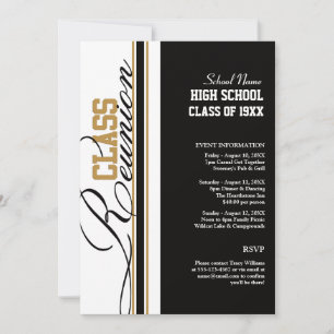 Convites de Reunião de Classe Personalizáveis