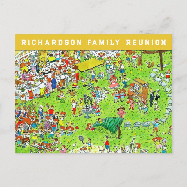 Convites de Reunião Familiar (Frente)