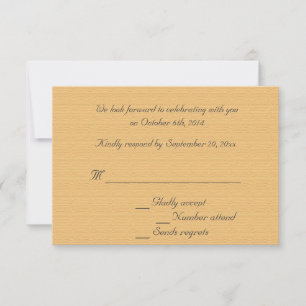 Convites de RSVP de casamento da The Mulberry Tree