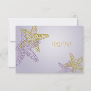 Convites de RSVP de praia exigem convites 5x7