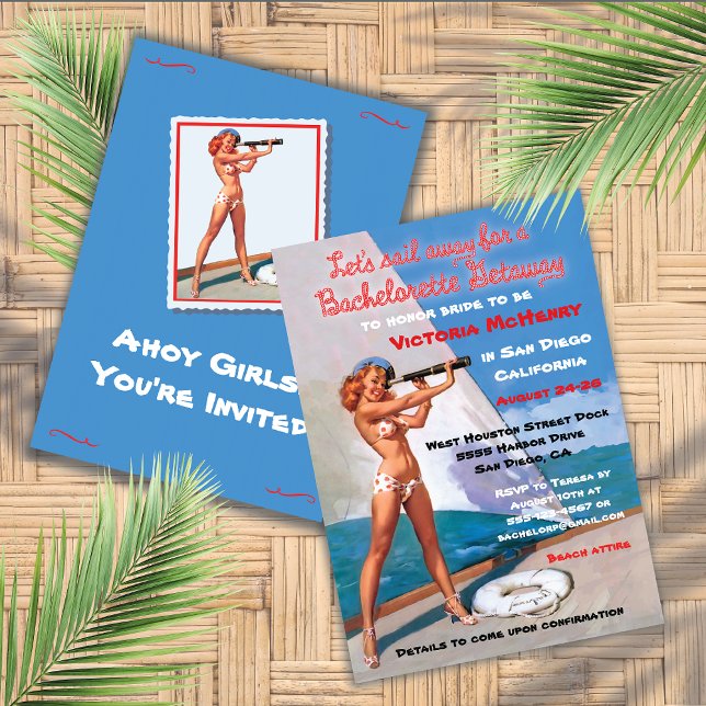 Convites de saída de final de semana náutica para  (Criador carregado)