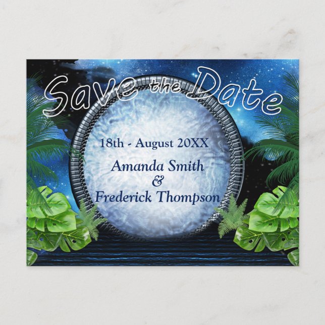 Convites de Save the Date do Portal da Galáxia (Frente)