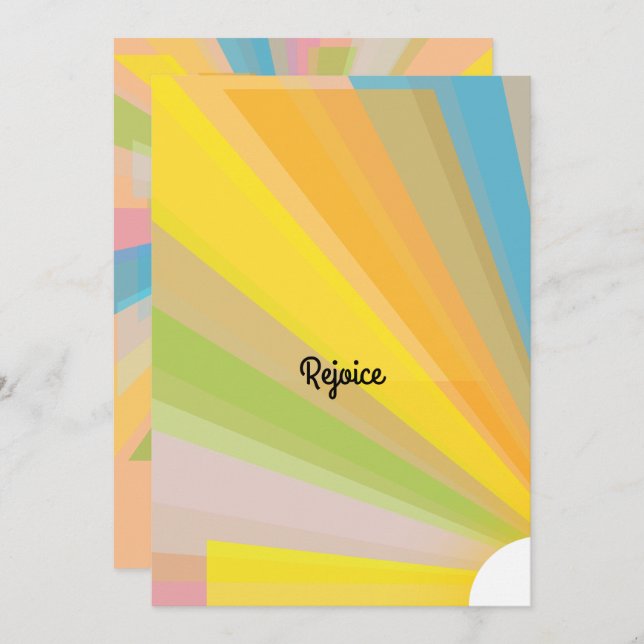 Convites de Serviços de Ressonância de páscoa (Frente/Verso)