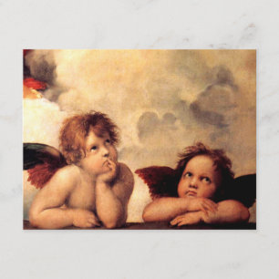 Convites de Sistine Madonna dos querubins de