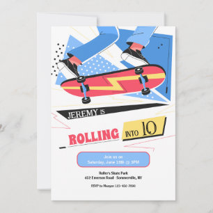 Convites de Skate