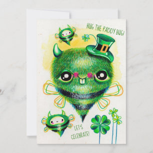 Convites de St. Patrick's Day do Paddy Bug