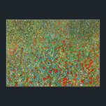 Convites do campo da papoila de Gustavo Klimt<br><div class="desc">Convites do campo da papoila de Gustavo Klimt. Pintura a óleo em canvas desde 1907. Uma das paisagens as mais enchanting do Gustavo Klimt do artista austríaco, campo da papoila caracteriza um campo bonito das papoilas vermelhas de florescência que alastram para fora na distância com as árvores que aumentam no...</div>