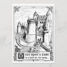 Convites do casamento do livro de histórias do