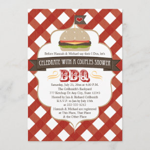 Convites do chá de casamento dos casais do