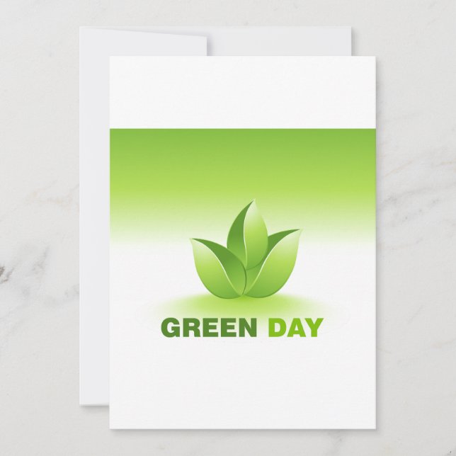 Convites do Green Day (Frente)