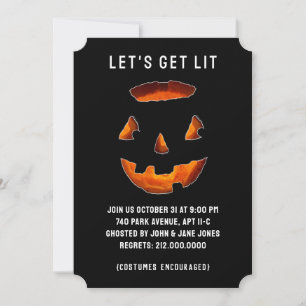 Convites do Grupo Adulto de Halloween
