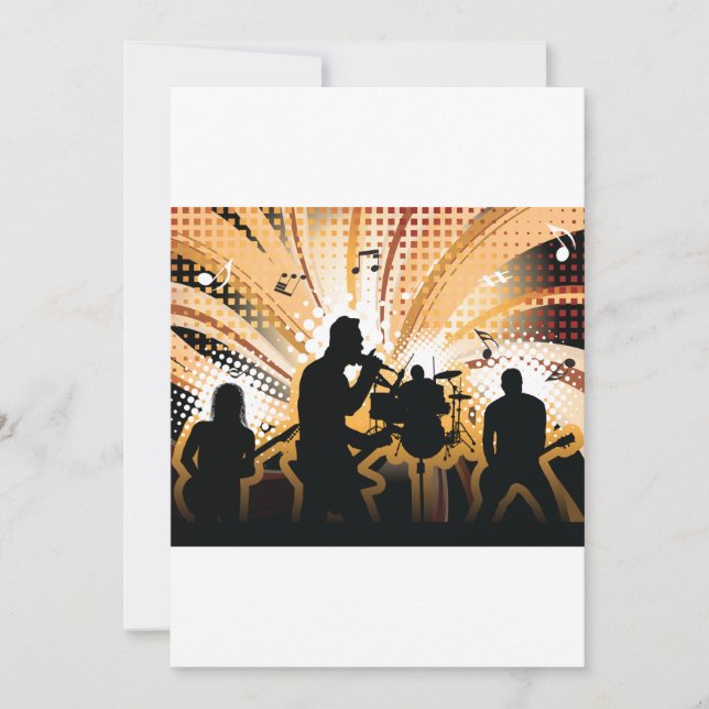 Convites do Grupo Rock (Frente)