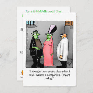 Convites do Halloween Hilarious