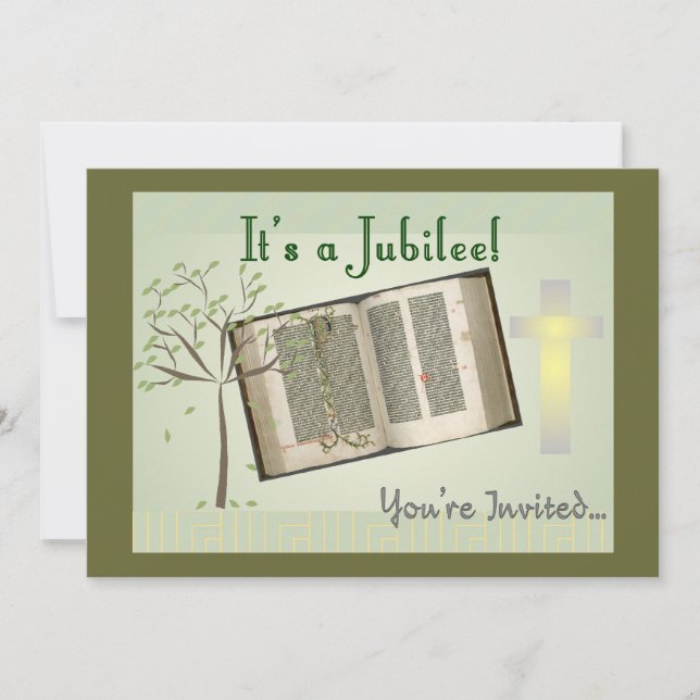 Convites do jubileu das freiras (Frente)