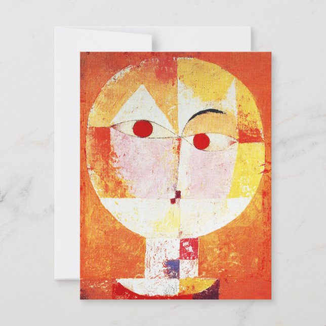 Convites do Senecio de Paul Klee (Frente)