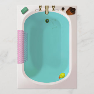 Convites Ducky do chá de fraldas