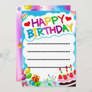 convites e anúncios para todos os seus eventos