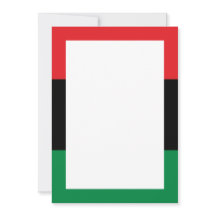 Convites e Anúncios Vermelhos, Pretos e Verdes