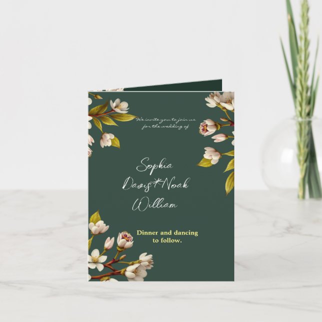 convites e papéis de carta (Frente)