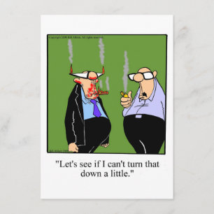 Convites Engraçados de Festa de Charuto