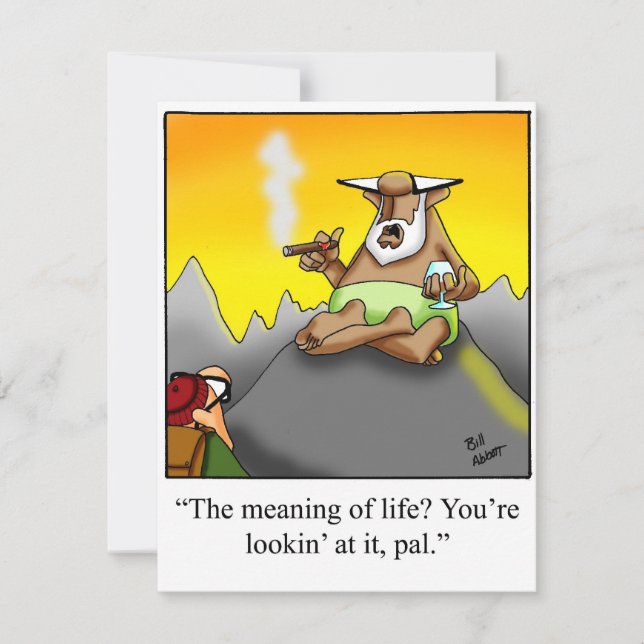 Convites engraçados de festa de charuto (Frente)