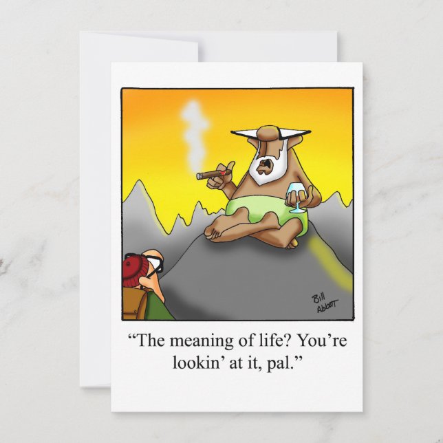 Convites Engraçados para Festa de Charuto (Frente)