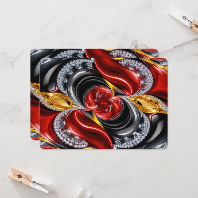 Convites especiais com Design alemão (Frente/Verso In Situ)