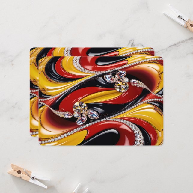 Convites especiais com Design belga (Frente/Verso In Situ)