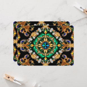 Convites especiais com Design de cores brasileiras