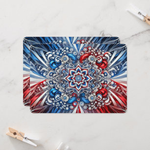 Convites especiais com Design de cores francesas