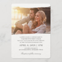 Convites exclusivos de casamento de fotos | Waterc