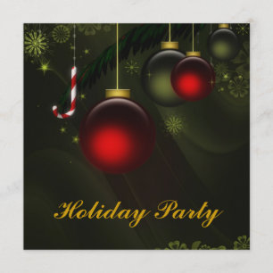 Convites feitos sob encomenda da festa de Natal