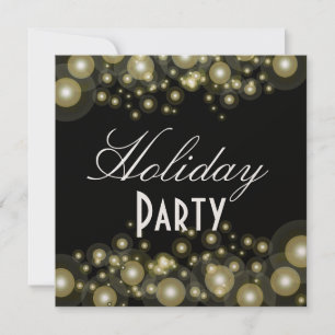 Convites formais, bolhas de champanhe