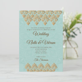 Convites indianos & convites de casamento hindu