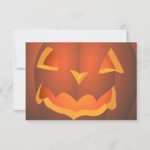 Convites Jack-o-Lanterna Cartão de Halloween Pers