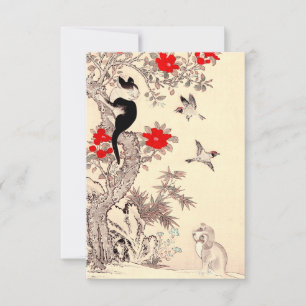 Convites japoneses para Kitten e Puppy