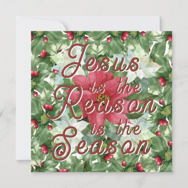 Convites - Jesus é a Razão (Frente)