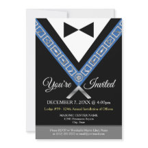 Convites Masônicos | Freemason Tuxedo Jewel