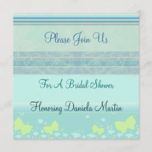 Convites Modernos para Chás de casamento/Identidad