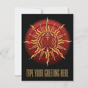 Convites Nativos Cartão Nativo Personalizado